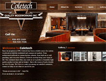 Tablet Screenshot of coletechinc.com
